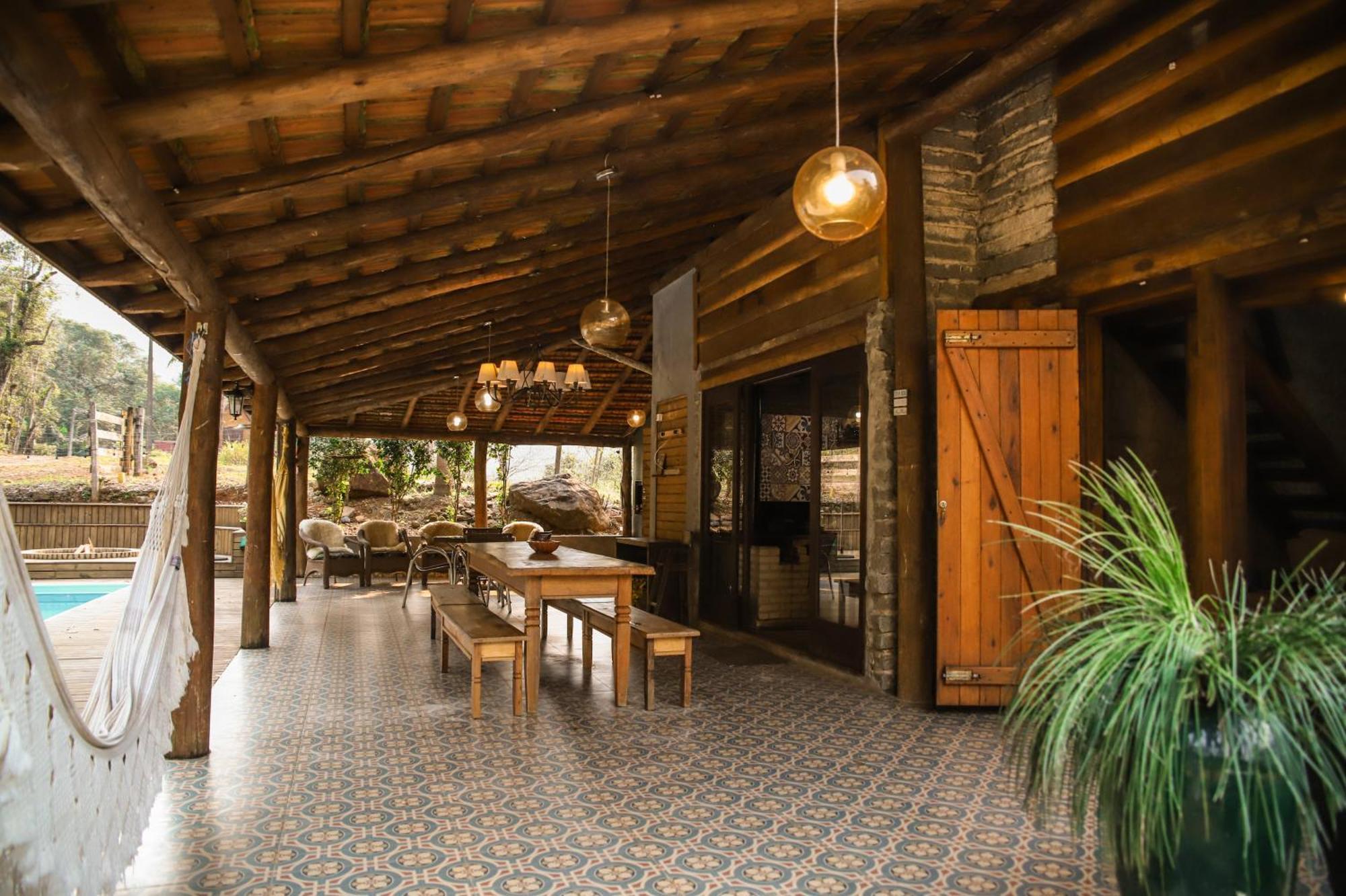 Chale Casa De Pedra, Vivenda Serra Velha, Chales De Montanha Timbe do Sul ภายนอก รูปภาพ