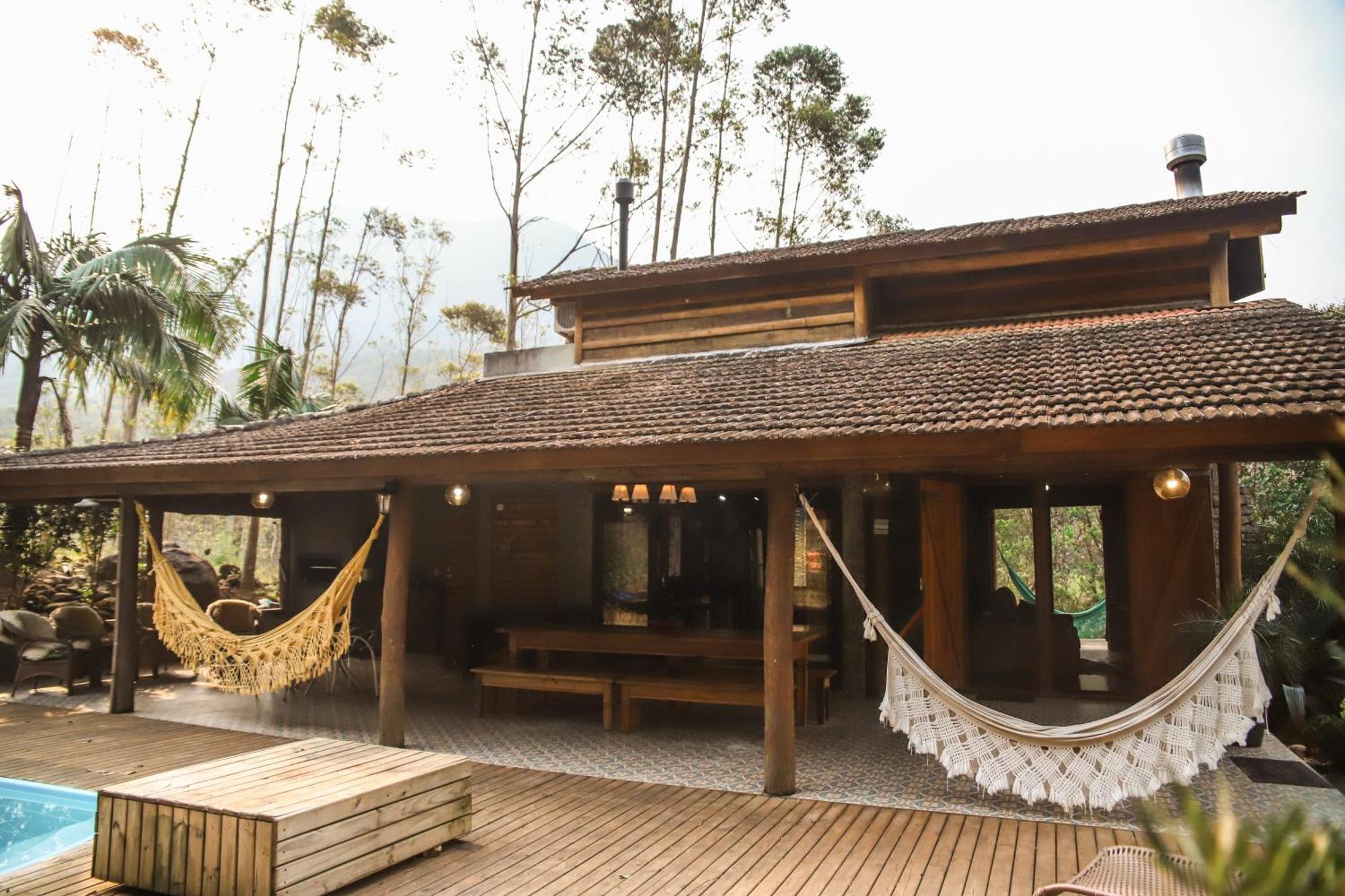 Chale Casa De Pedra, Vivenda Serra Velha, Chales De Montanha Timbe do Sul ภายนอก รูปภาพ